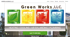 Desktop Screenshot of greenworkschicagonow.com